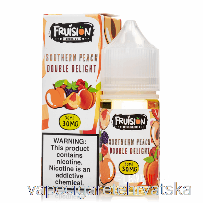 Vape Hrvatska Southern Peach Double Delight - Fruision Soli - 30ml 30mg